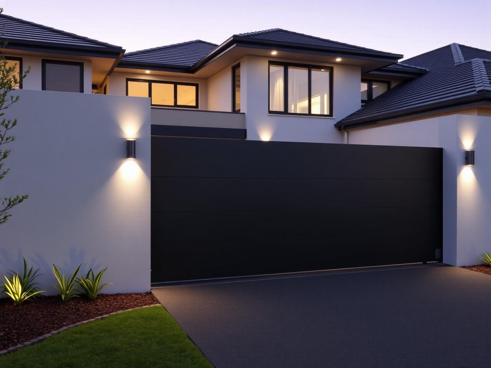Automatic driveway gate