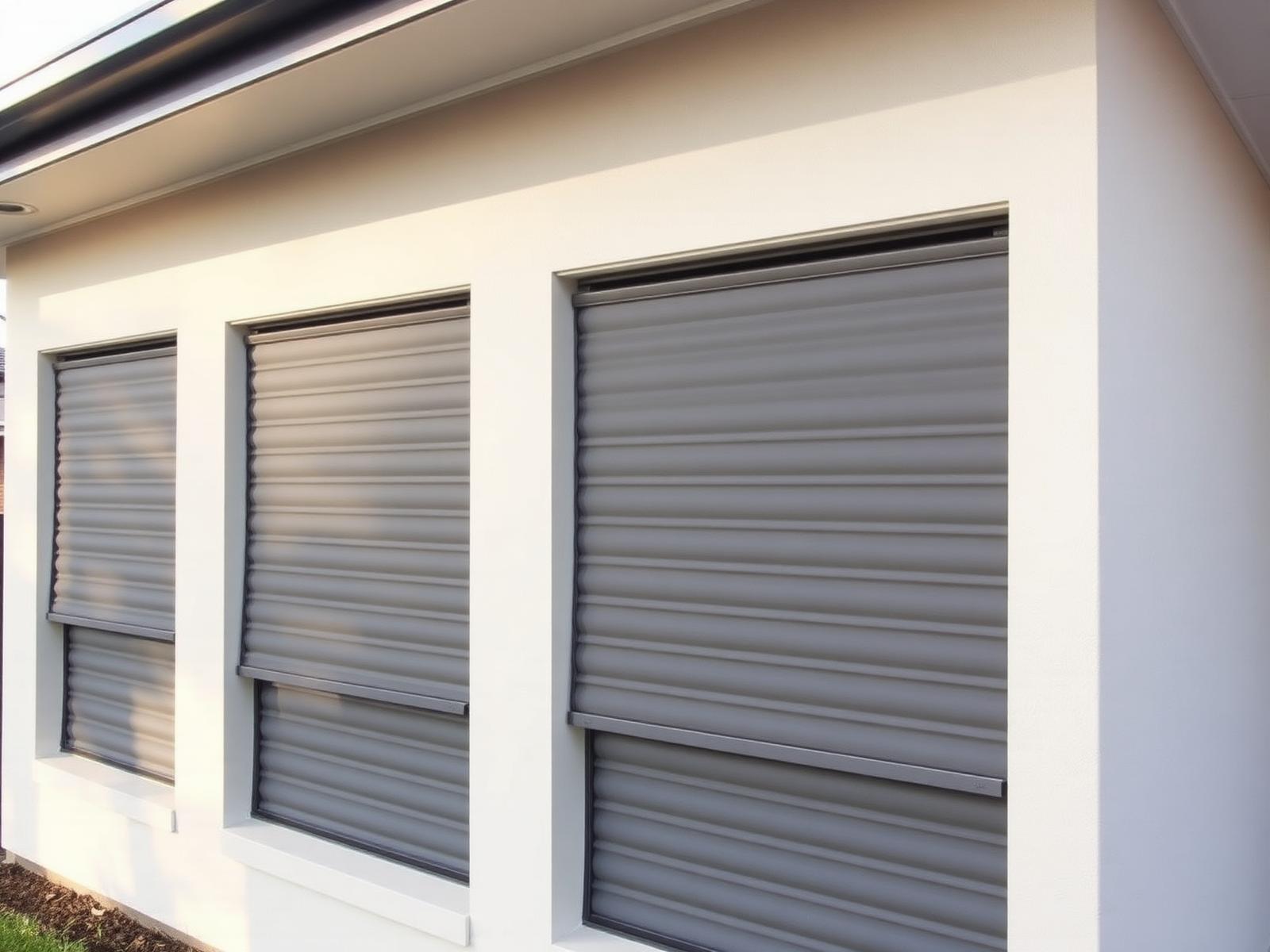 Residential roller shutter